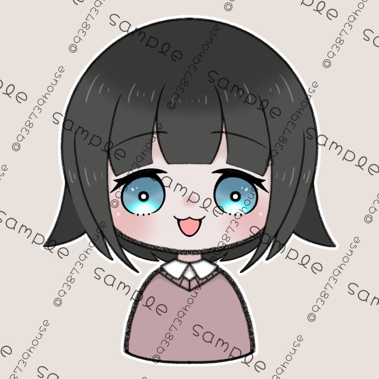 ラフ修正何度でも可能◎簡易イラスト描きます 【最低価格1000円】通常よりゆるーいデフォルメを描きます！ イメージ2