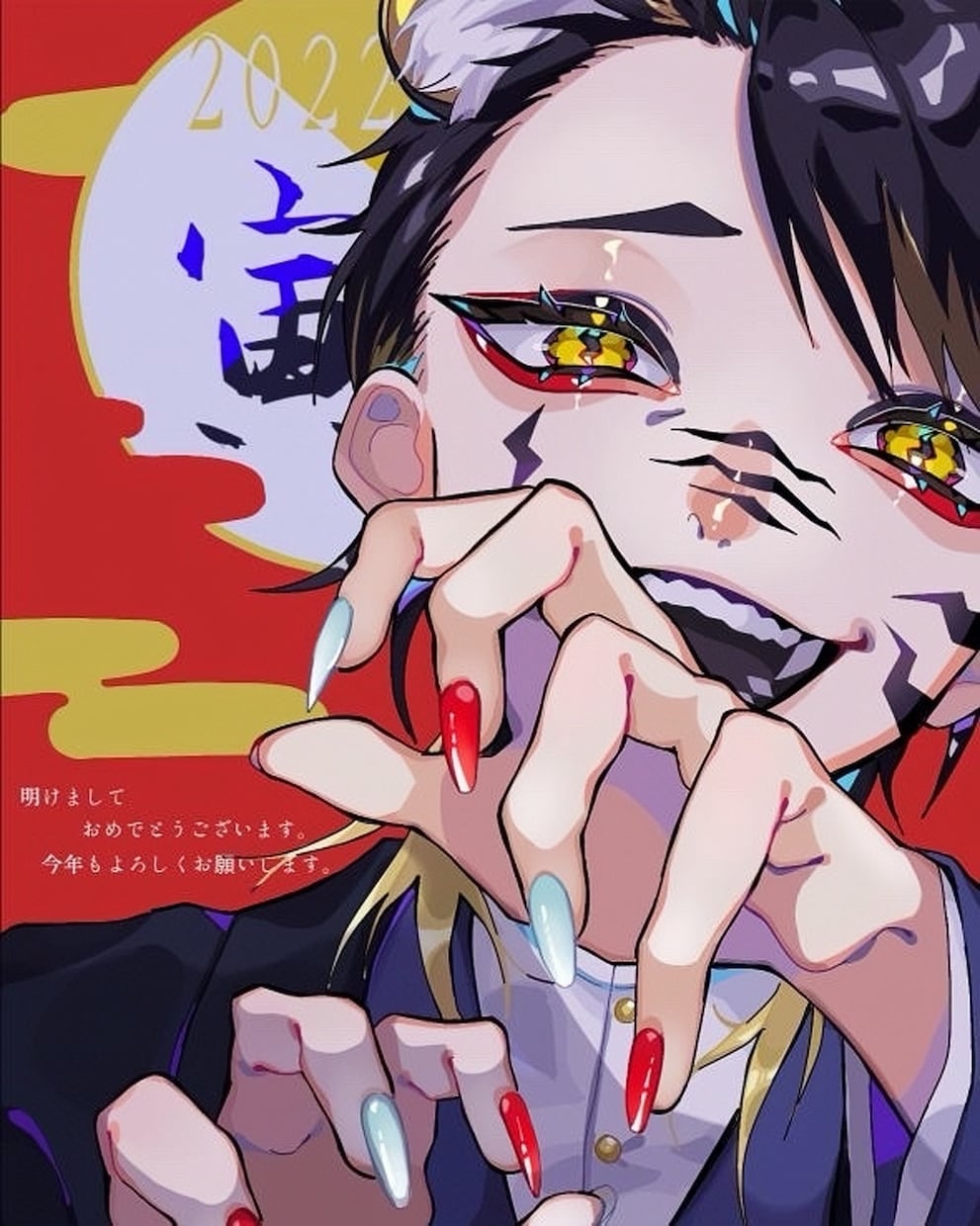 目に止まるポップでかっこいいアイコン描きます 彩度の高い引き込まれるようなアイコンをお描きします！ イメージ5