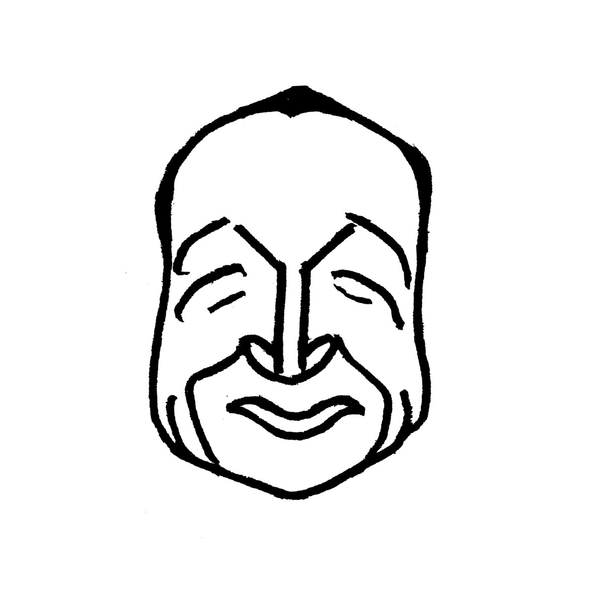 シンプルなモノクロ線画似顔絵をお描きします SNSのプロフィールアイコンに最適！名刺にもどうぞ。 イメージ7