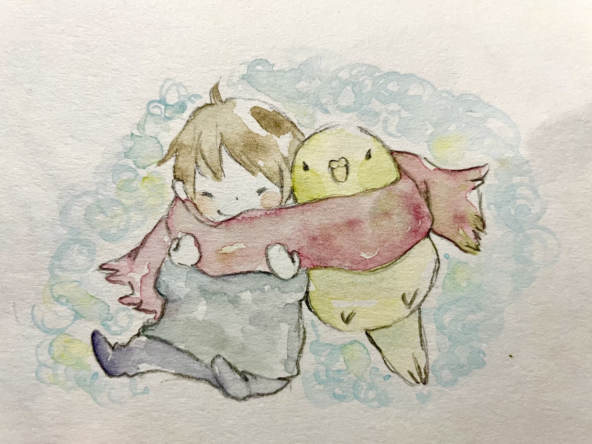 イラストや似顔絵お描きします ほんわか癒し系の手描きイラスト作成 イメージ5