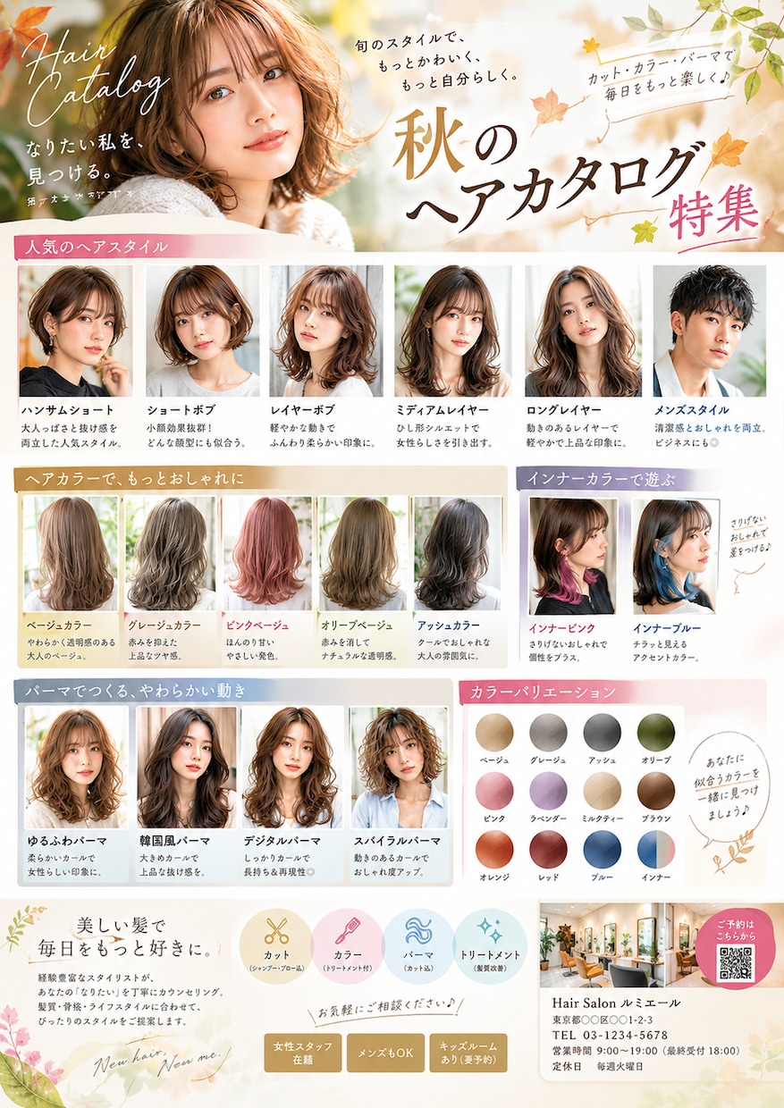 目を引く集客チラシを低価格で作成します 明るく印象に残るデザインで集客をサポートします イメージ5