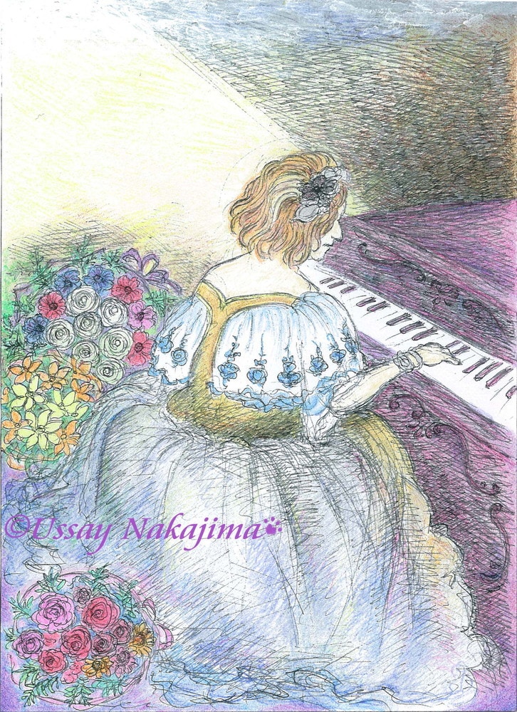 一枚絵を心を込めてお描きします 精緻で彩り豊かなイラスト。表紙、ヘッダ画像、ビジュアルなどに イメージ5