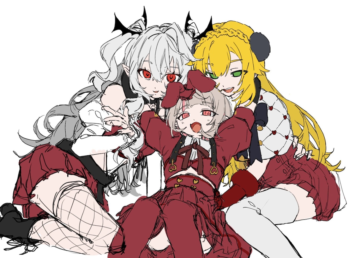 イラストを制作いたします 動画配信用のサムネイル･MV･グッズなどに！ イメージ9