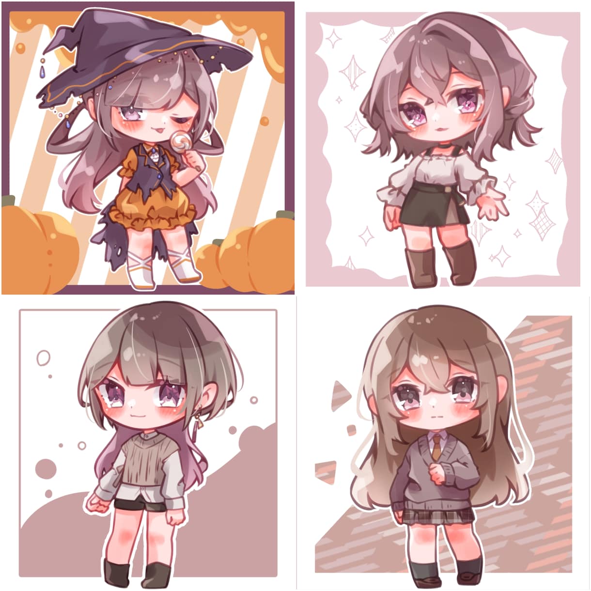 可愛い全身ミニキャライラスト描きます 簡単依頼！短納期でお安くミニキャラの全身イラストを描きます イメージ6
