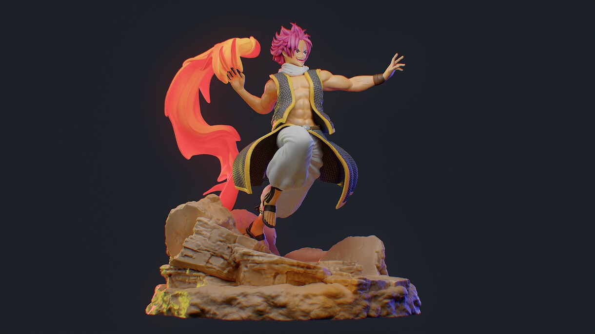 3Dキャラクターデザインます 3Dプリント用の3Dキャラクターデザイン イメージ3