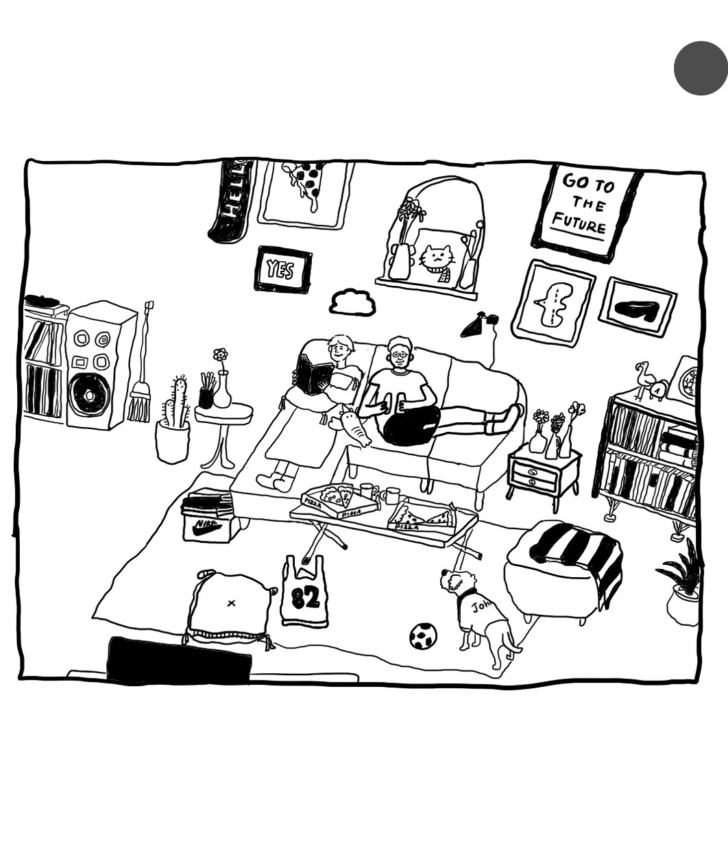 オーダーイラスト承ります ゆるくてシンプル！かわいい、おしゃれイラストかきます。 イメージ3