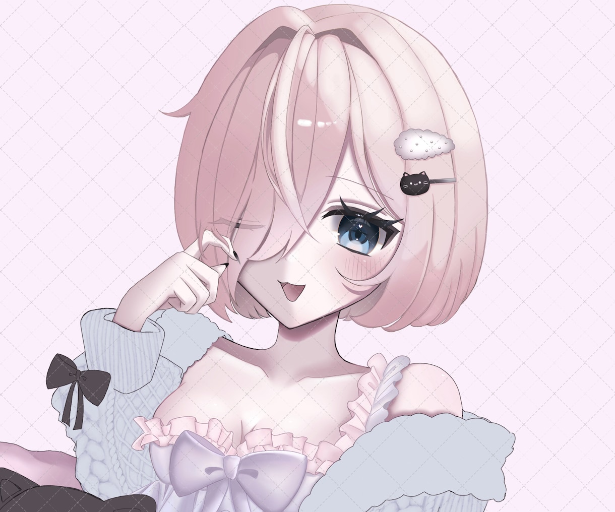 商用利用◎SNSで使えるかわいい女の子描きます 落ち着いた色合いで雰囲気のあるイラストをお届け♪ イメージ5