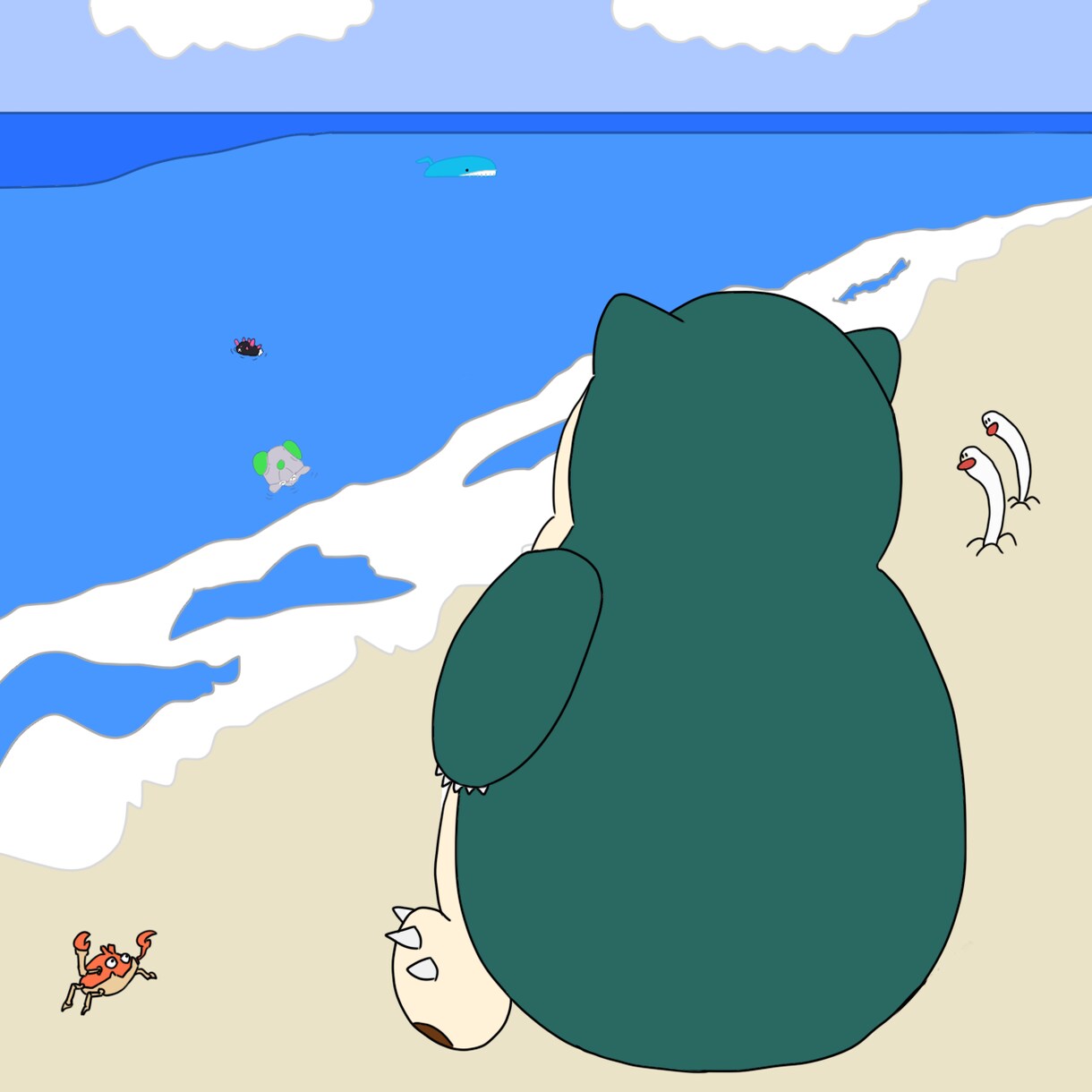 イラストや簡単なアニメーションを作成します かけだし絵描きの、雰囲気ほんわかなイラストはいかがですか？ イメージ4