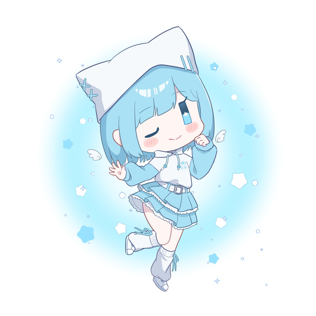 シンプルかわいいSDイラスト描きます ※1月31日まで　グッズ、アイコン、スタンプに イメージ1