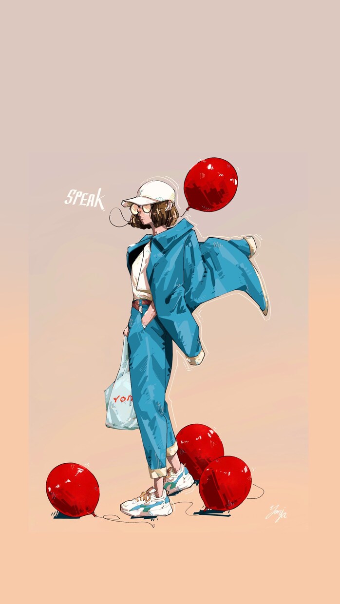 お洒落な1枚イラストを描きます お洒落＆かわいさのあるイラストが好きな方にオススメします イメージ3