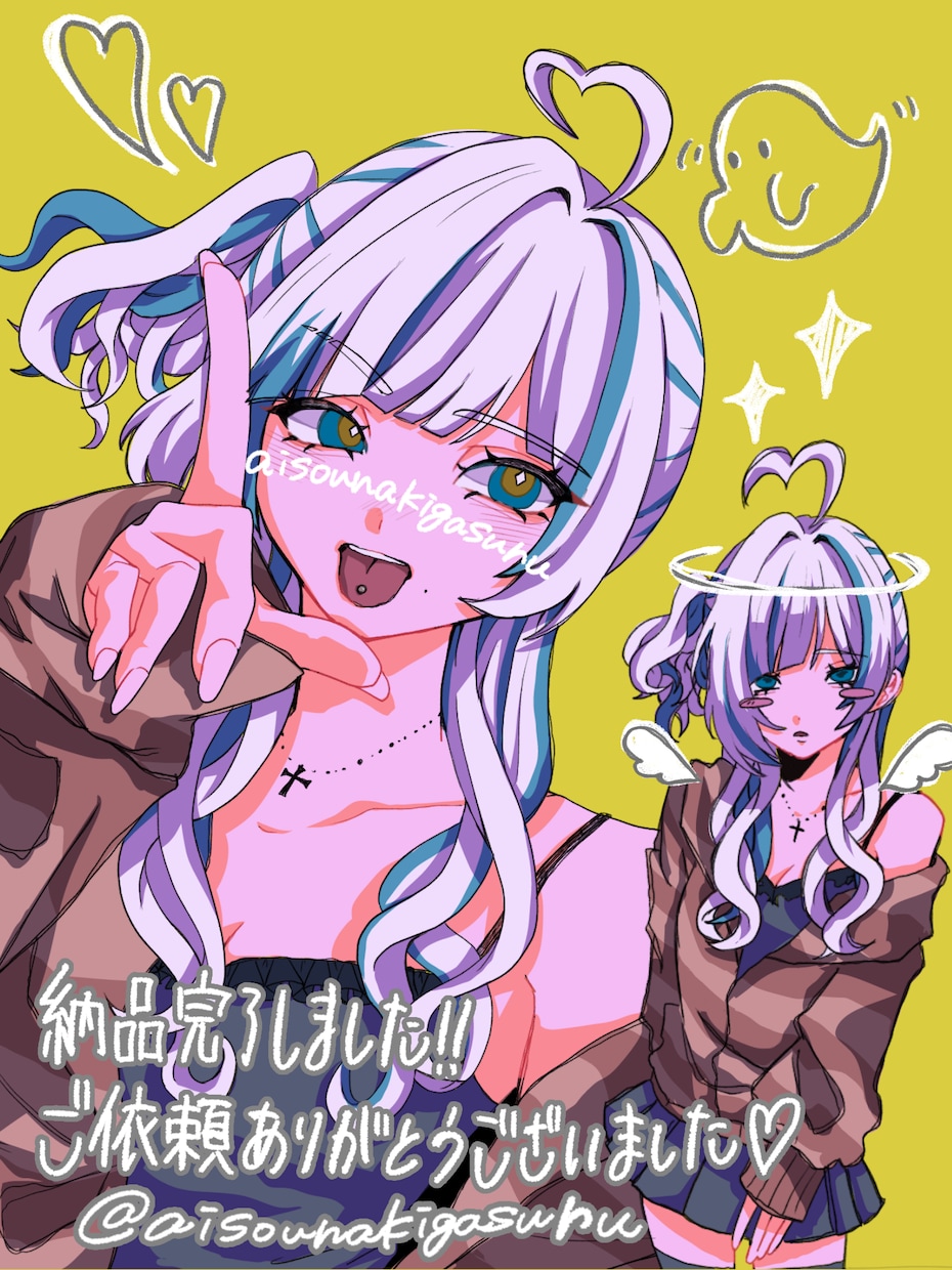 激安！あなたに合わせたイラストを制作します 好きな雰囲気や絵柄に合わせてイラストを制作させて頂きます イメージ6