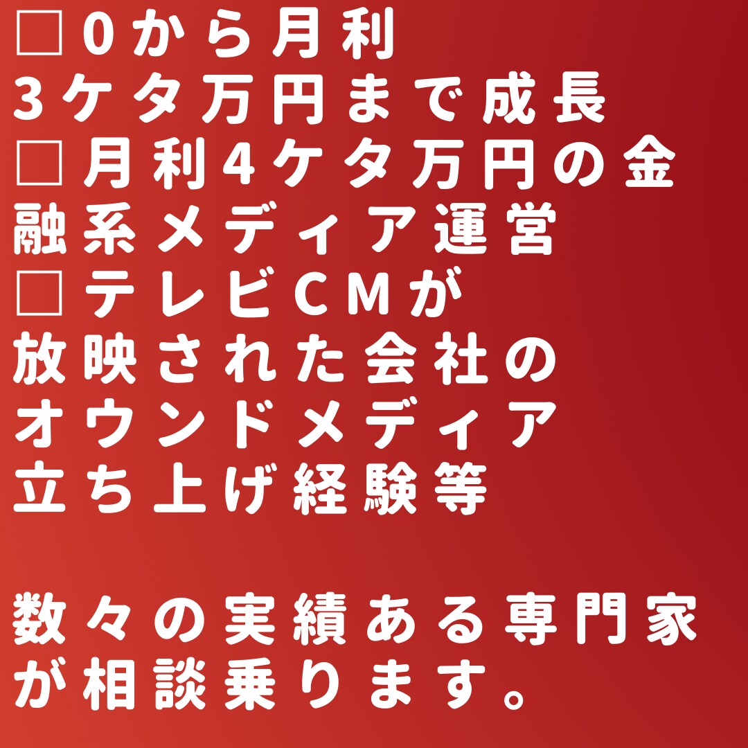 プロがwebサイトの診断、コンサルをさせて頂きます 残り2名（大幅値上げ予定)数十万～数百万のサービスが飲み代で イメージ1