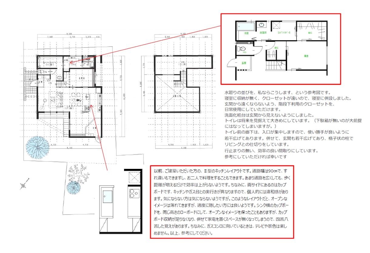 提案間取りへの、セカンドオピニオンをおこないます 住宅業界30年以上の建築士が、あなたの間取りをチェックします イメージ2
