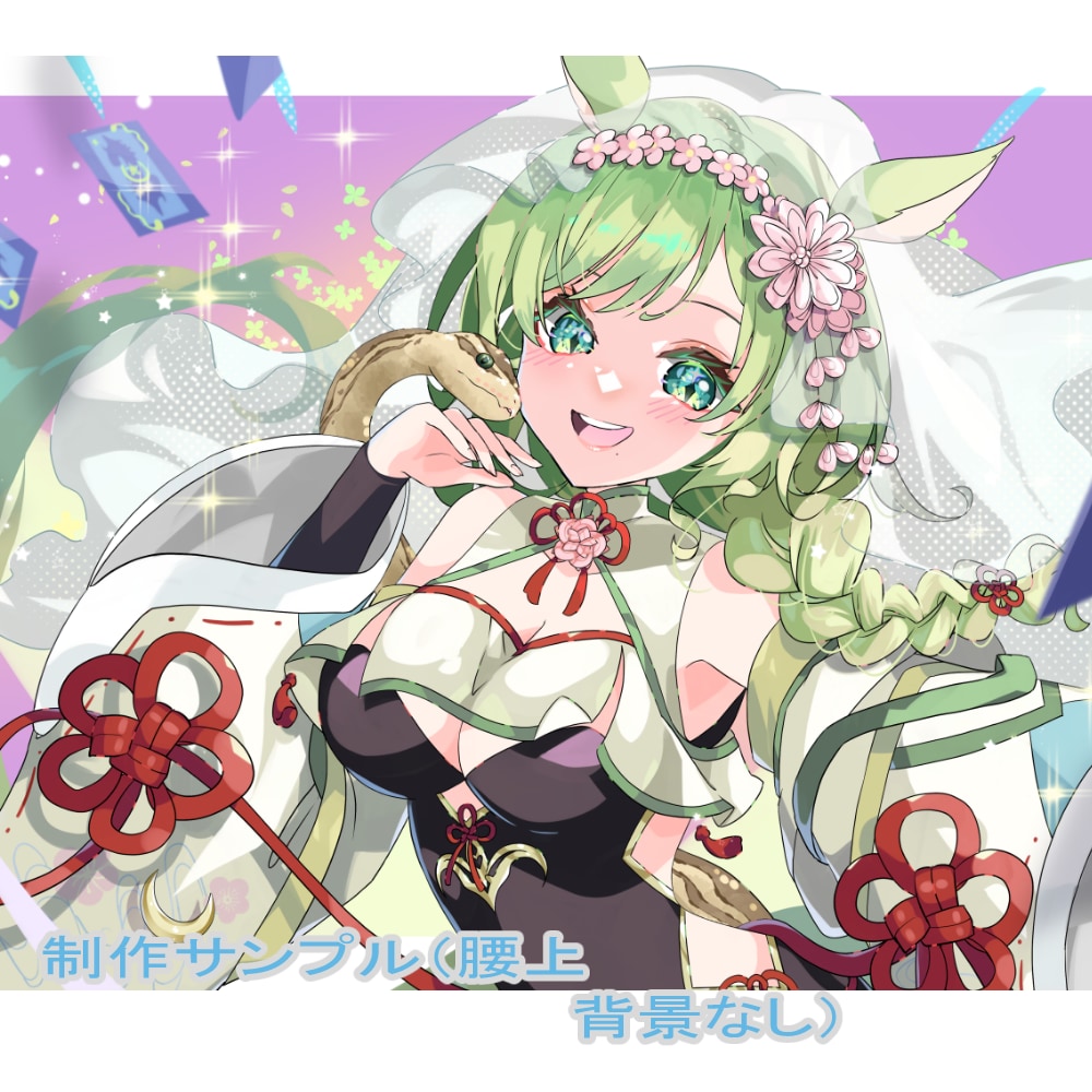Vtuber配信サムネ・歌ってみたイラスト描きます 歌ってみた / 配信 / SNS / かわいい女の子 イメージ8