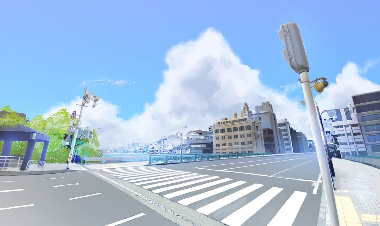 写真を加工してアニメ調の背景を作ります ゲーム制作やTRPG、配信画面等にいかがでしょうか。 イメージ2