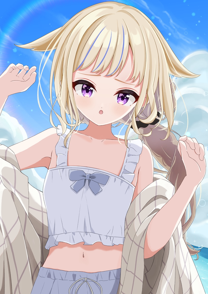 かわいい女の子の一枚絵を描きます 一枚絵/歌みた/サムネ/アイコン等 イメージ5