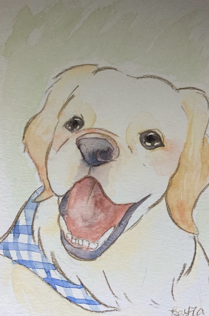 可愛くて心温まる似顔絵を描きます ハガキサイズで描きます。人でもペットでも大歓迎です！ イメージ5