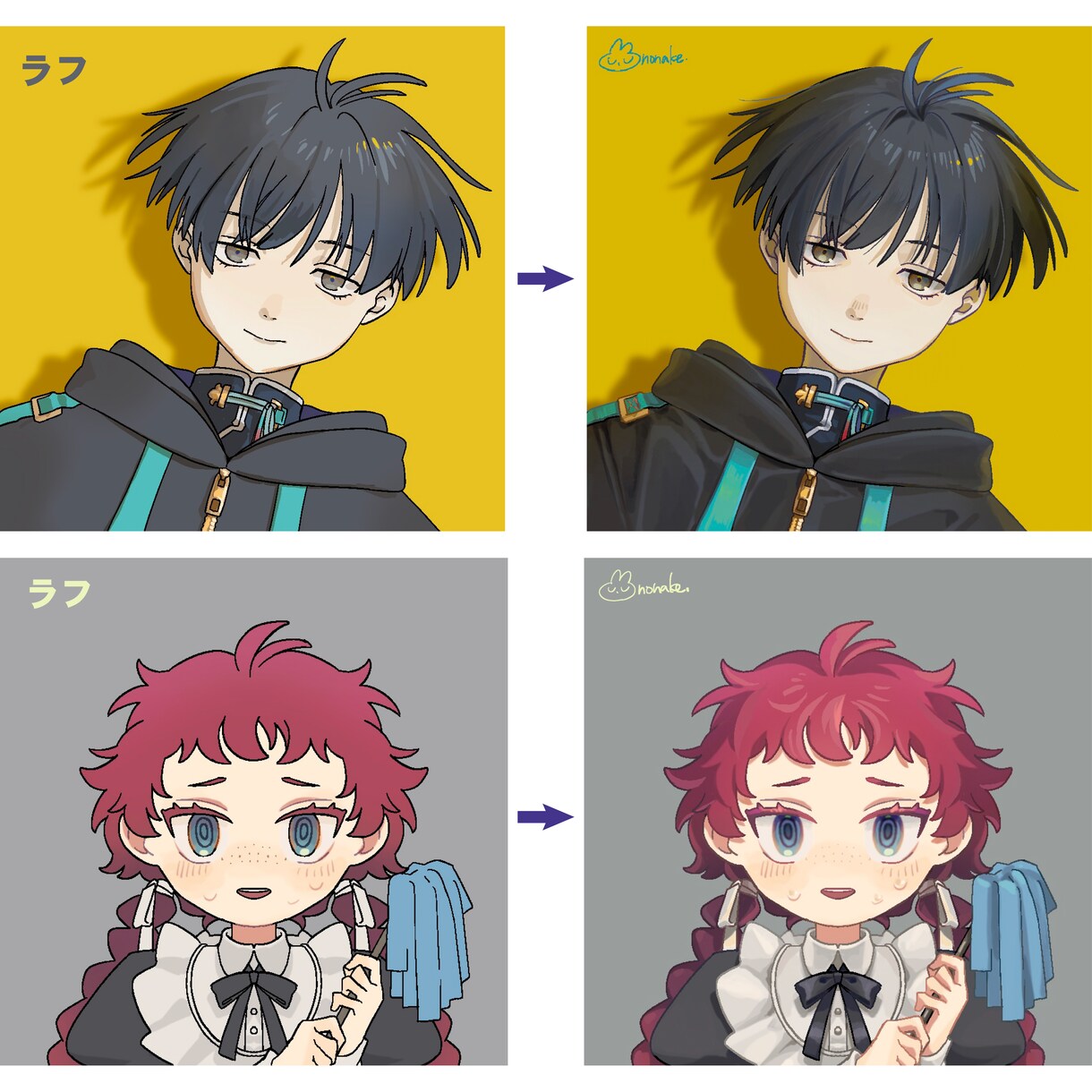 あなただけの可愛いオリジナルアイコン描きます SNSやゲーム、LINE等のアイコンにどうぞ！ イメージ9