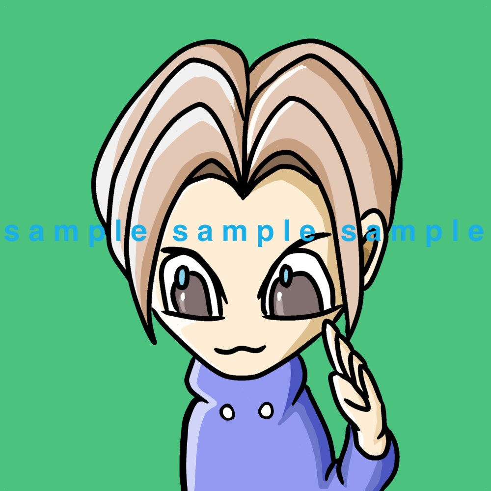 可愛い☆シンプルアイコン描きます まずはお気軽にご相談ください☆ イメージ2