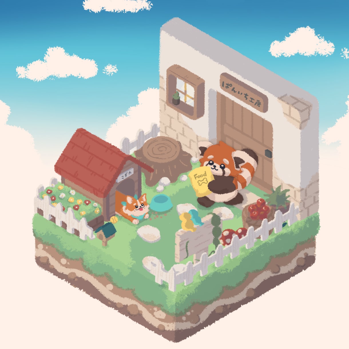 商用利用可！主線なしのゆるかわ動物イラスト描きます SNSアイコンやペットの絵など、かわいく仕上げます♪ イメージ7
