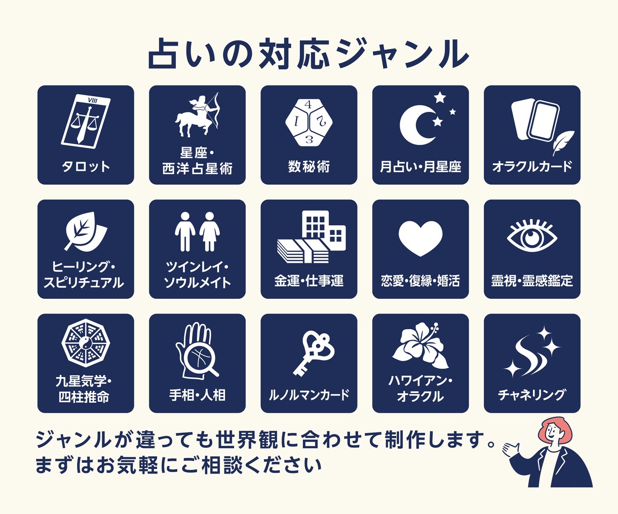 占い師専門｜プロが売れるサムネイル作ります 元広告代理店×自社1500件販売のデザイナーが制作します イメージ8