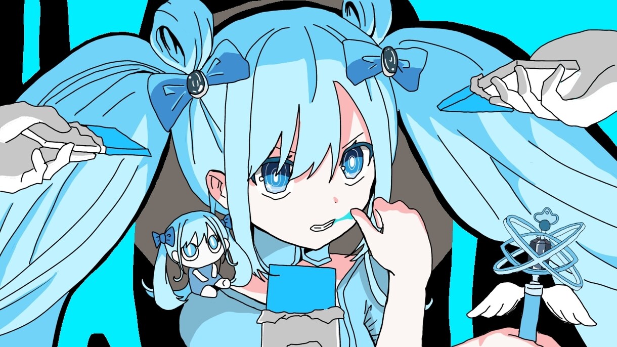 人物やサムネのイラスト描きます いろんな人の絵柄を真似するのが得意です！ イメージ4