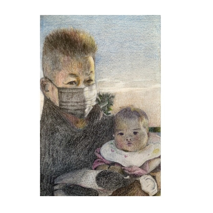 感謝の気持ちが伝わる残る似顔絵！描きます ！！⇒贈り物、記念、アイコン、推しとの空想映像にも イメージ2