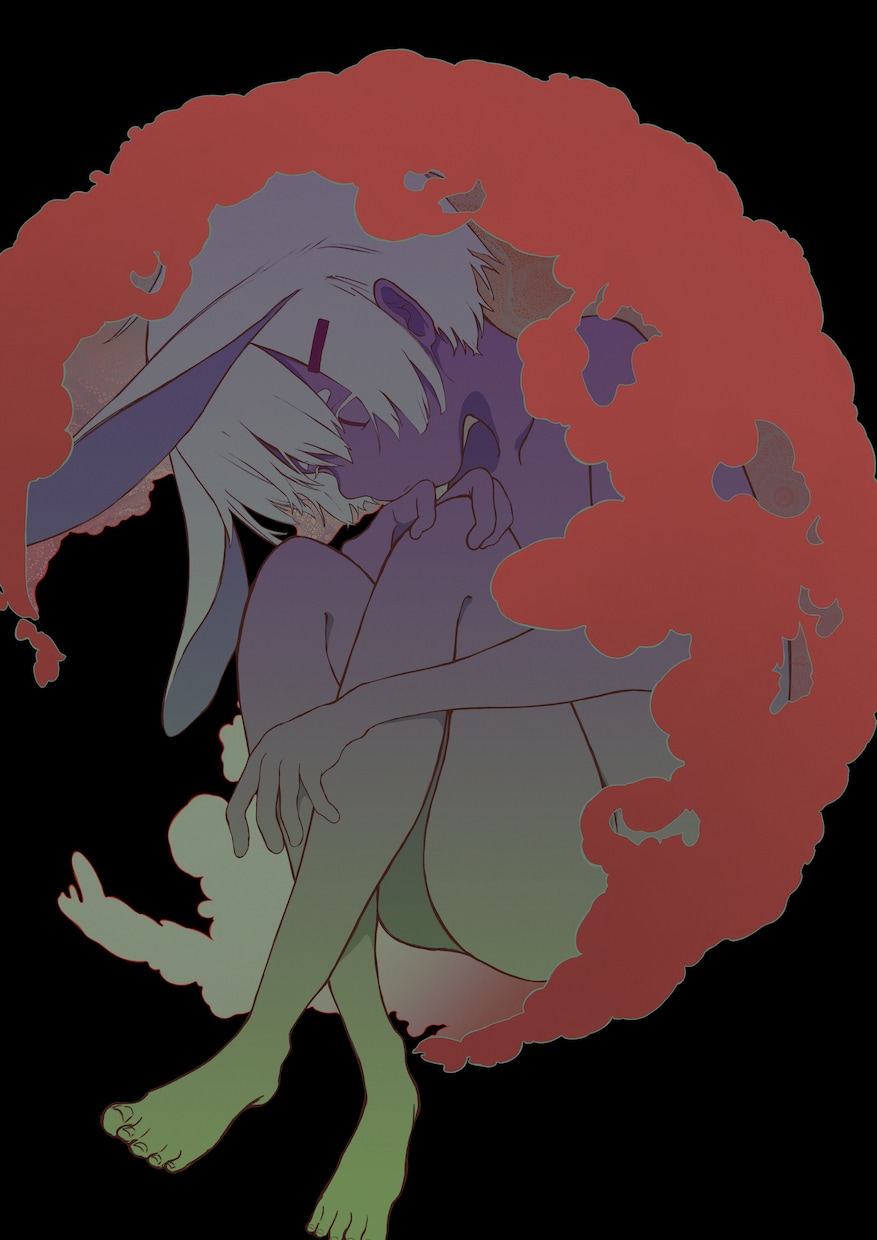 不気味ポップなキャラクターイラストを制作します ポップなものからホラーなものまで様々なイラストを描きます。 イメージ2