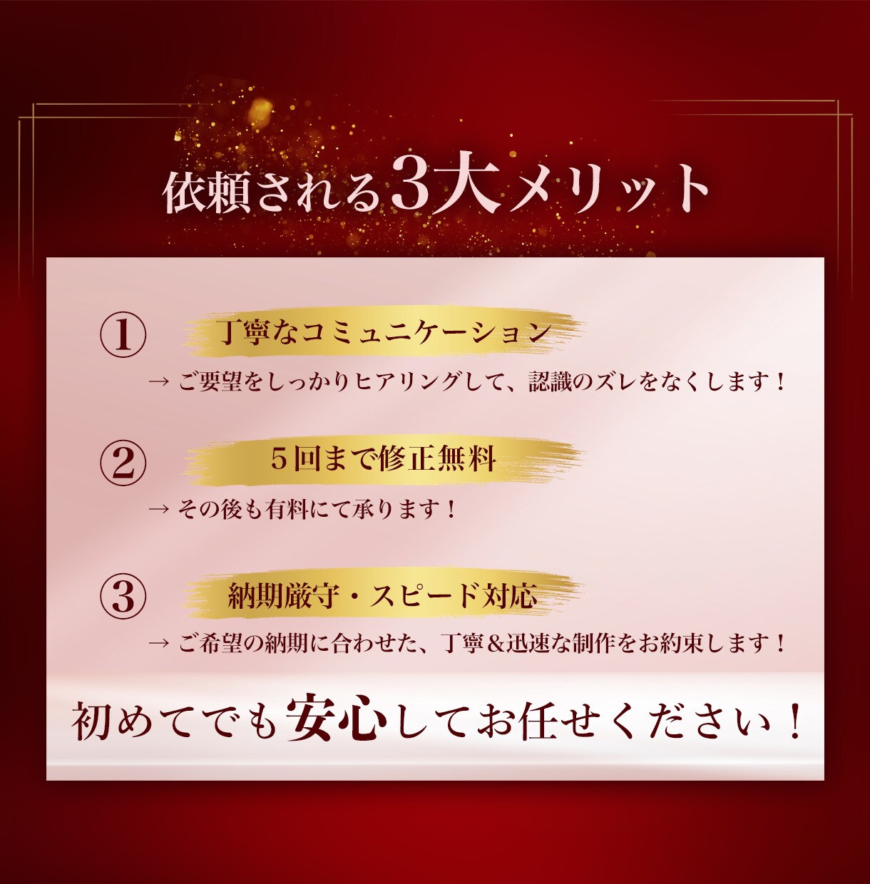 選ばれる！売上につながるバナー制作します 丁寧なヒアリングから、あなたのブランドに合ったバナーを。 イメージ4