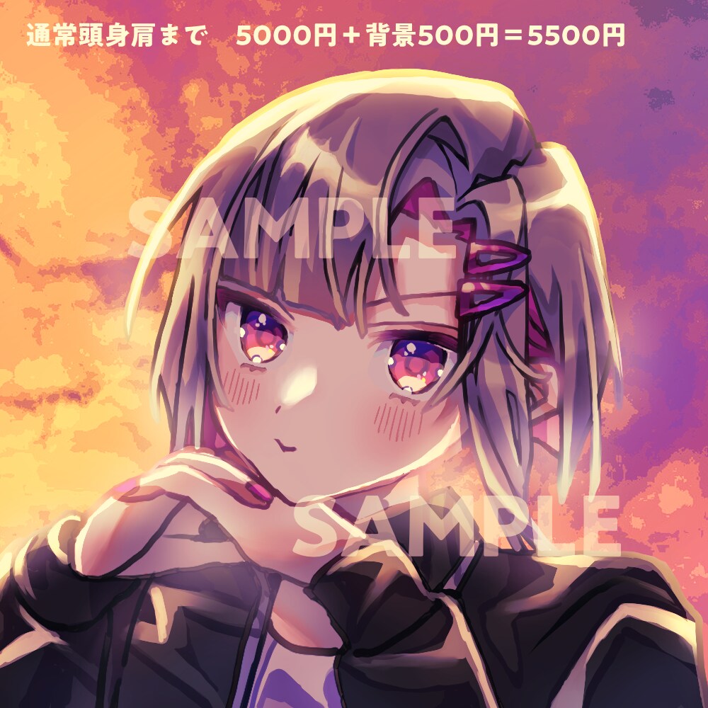 かわいいイラスト、用途に合わせてお描きします アイコン、立ち絵、一枚絵、キャラデザ、Vtuberなど！ イメージ6
