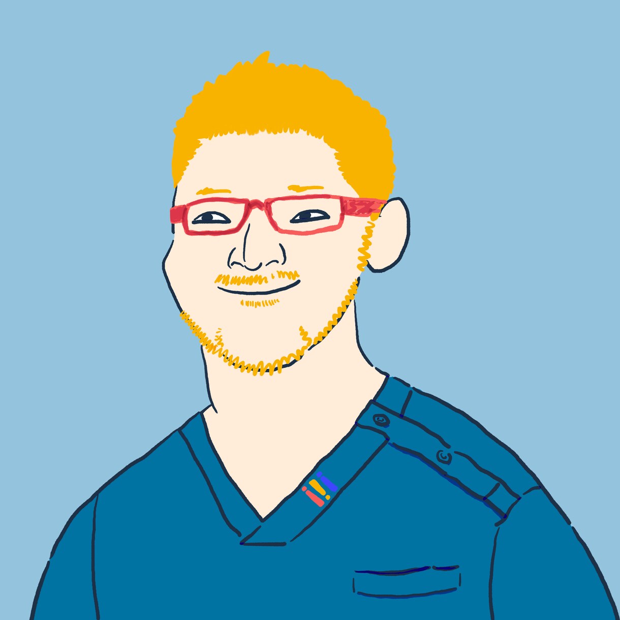 いい感じでデフォルメして似顔絵描きます ゆるい感じの雰囲気になりがちです イメージ4