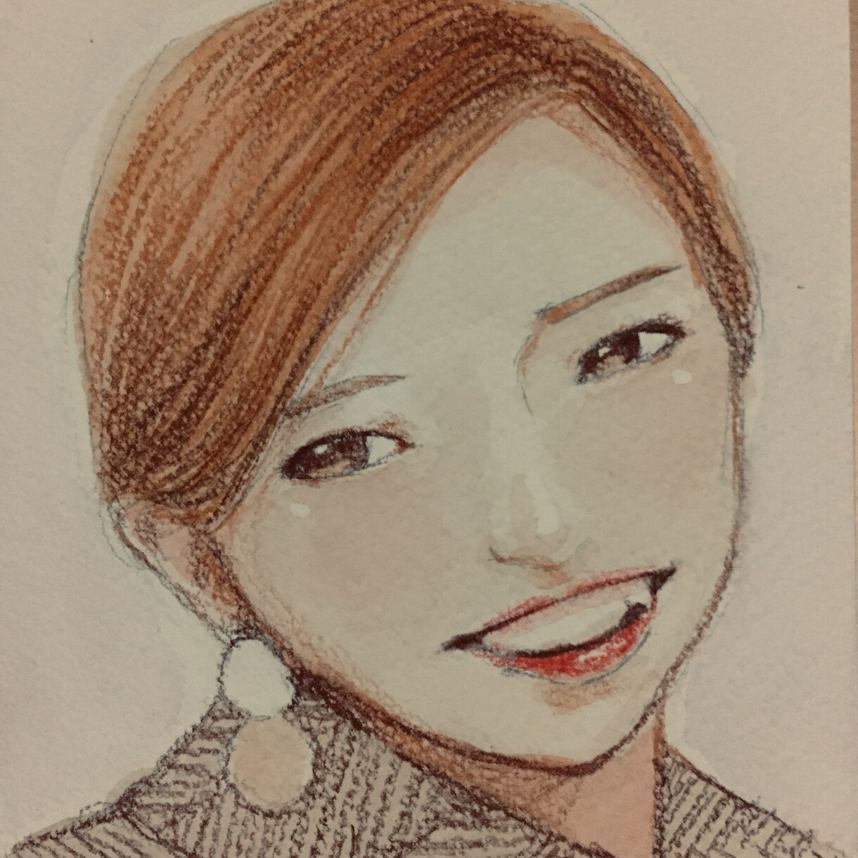 にがおえ色紙描きます その人に合った雰囲気で！SNSアイコン、プレゼントに イメージ3