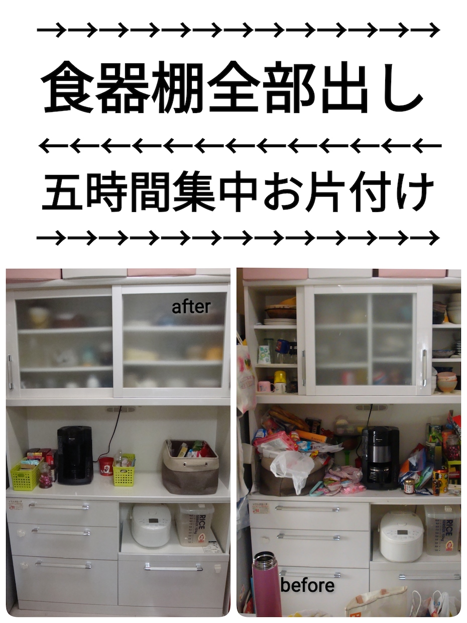 プロが見守る！３日間集中！お片付けサポートします 1人でやっても片付け進まない…を根本から全面サポートします！ イメージ4