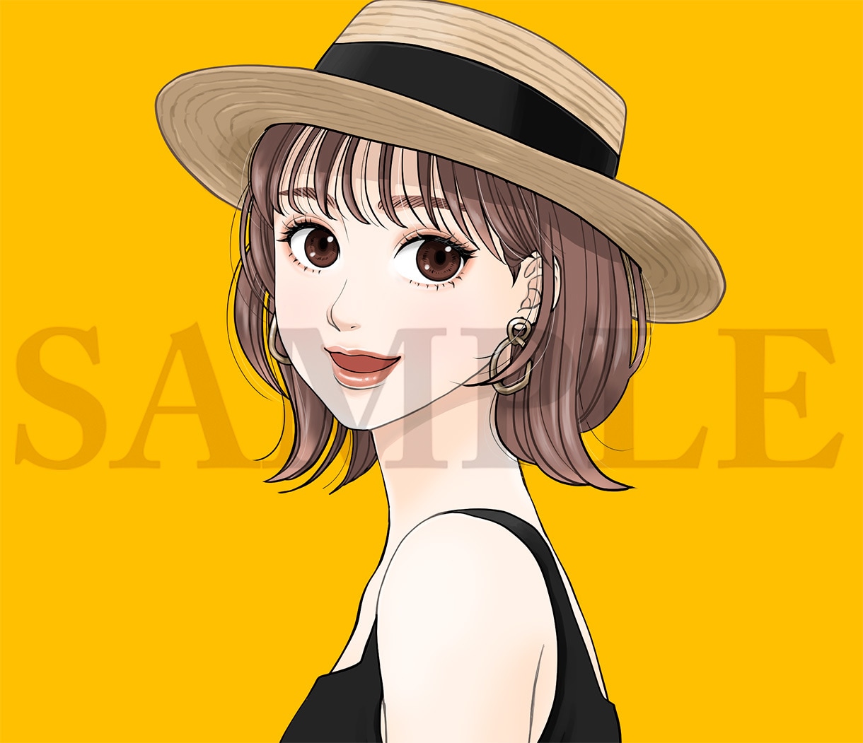 商用利用込み！アイコンイラストお描きします 「映え」に全振り！男性もOK＾＾ イメージ10