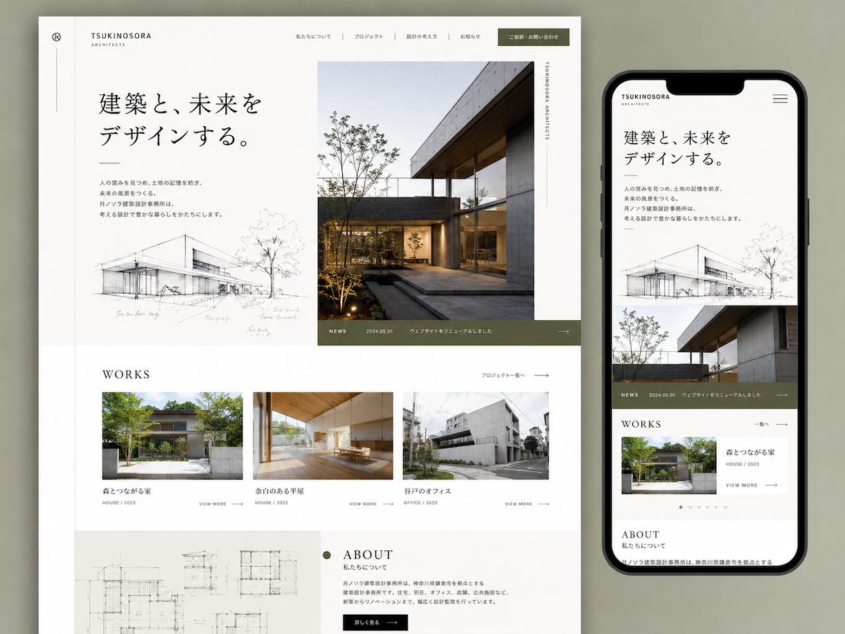 建設業専門のホームページを制作しますます 現場の強みが伝わる、更新しやすいホームページ イメージ2