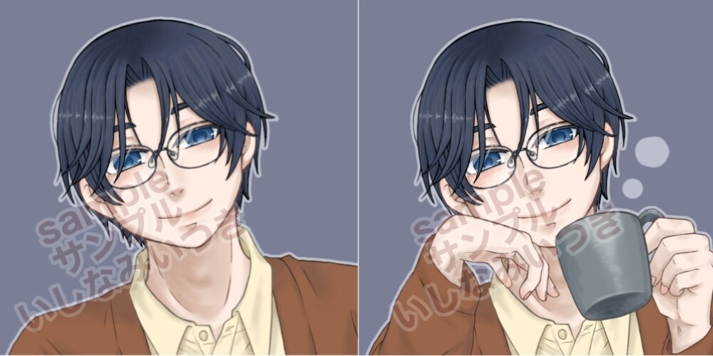 やさしく温かみのあるキャラクターイラストを描きます SNSアイコン、配信サムネなどにおすすめ！ イメージ7