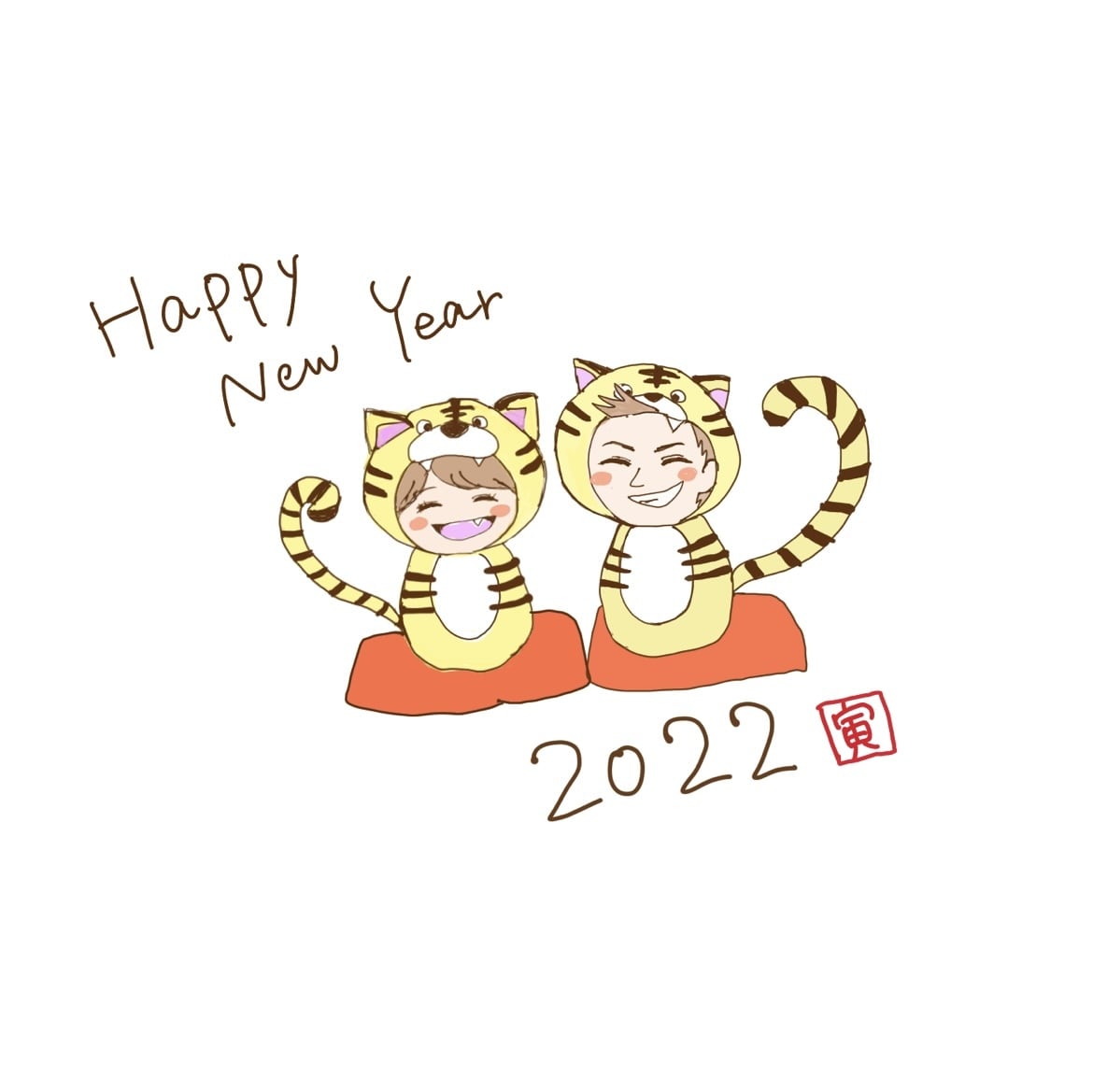 心温まるような、ほんわかイラストを描きます あなたの大切な思い出を、1枚の絵に。手書き風に仕上げます☺︎ イメージ5