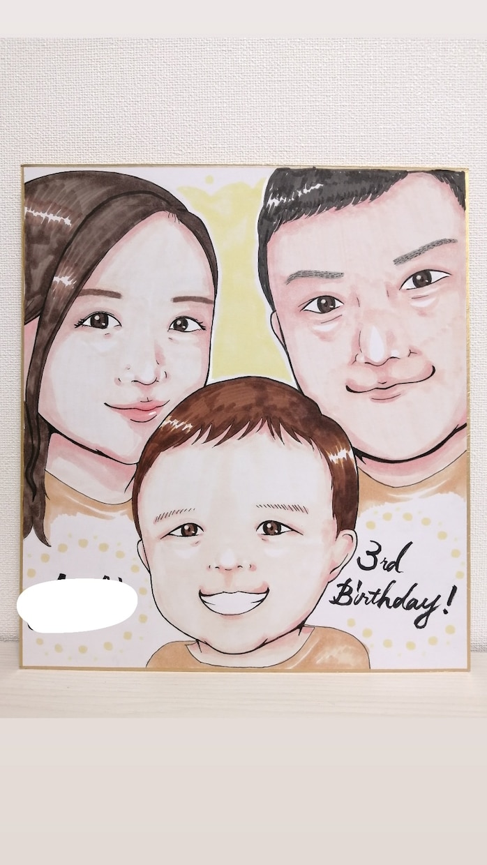 誇張の少ない優しく柔らかい似顔絵描きます 2人まで追加料金なしでお描き致します！ イメージ2