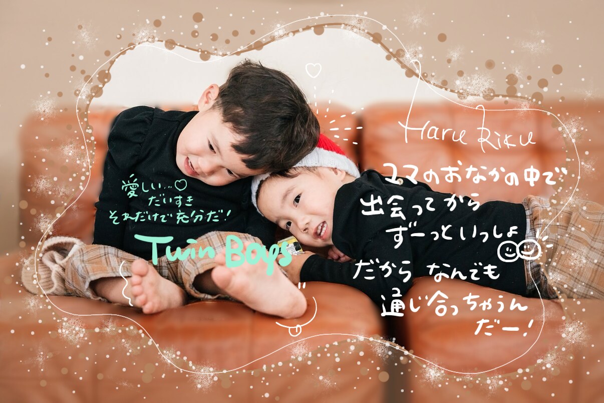 写真に文字入れします その瞬間を忘れないように残します イメージ4