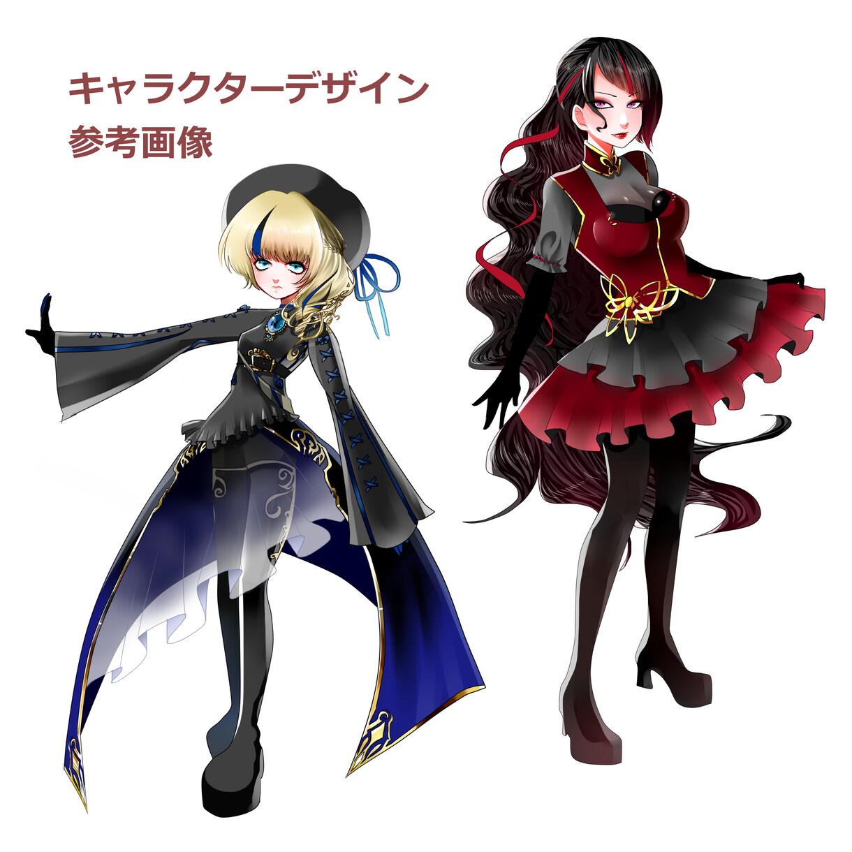 イラストなんでも作成します SNSアイコン、ヘッダー、キャラクターデザイン等！ イメージ4