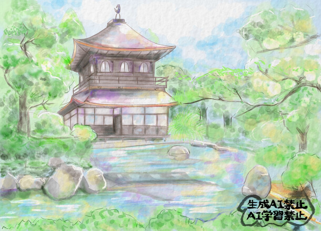 水彩風のデジタルアート描きます 相談料無料。アイコン、YouTubeのサムネ、挿絵など。 イメージ6