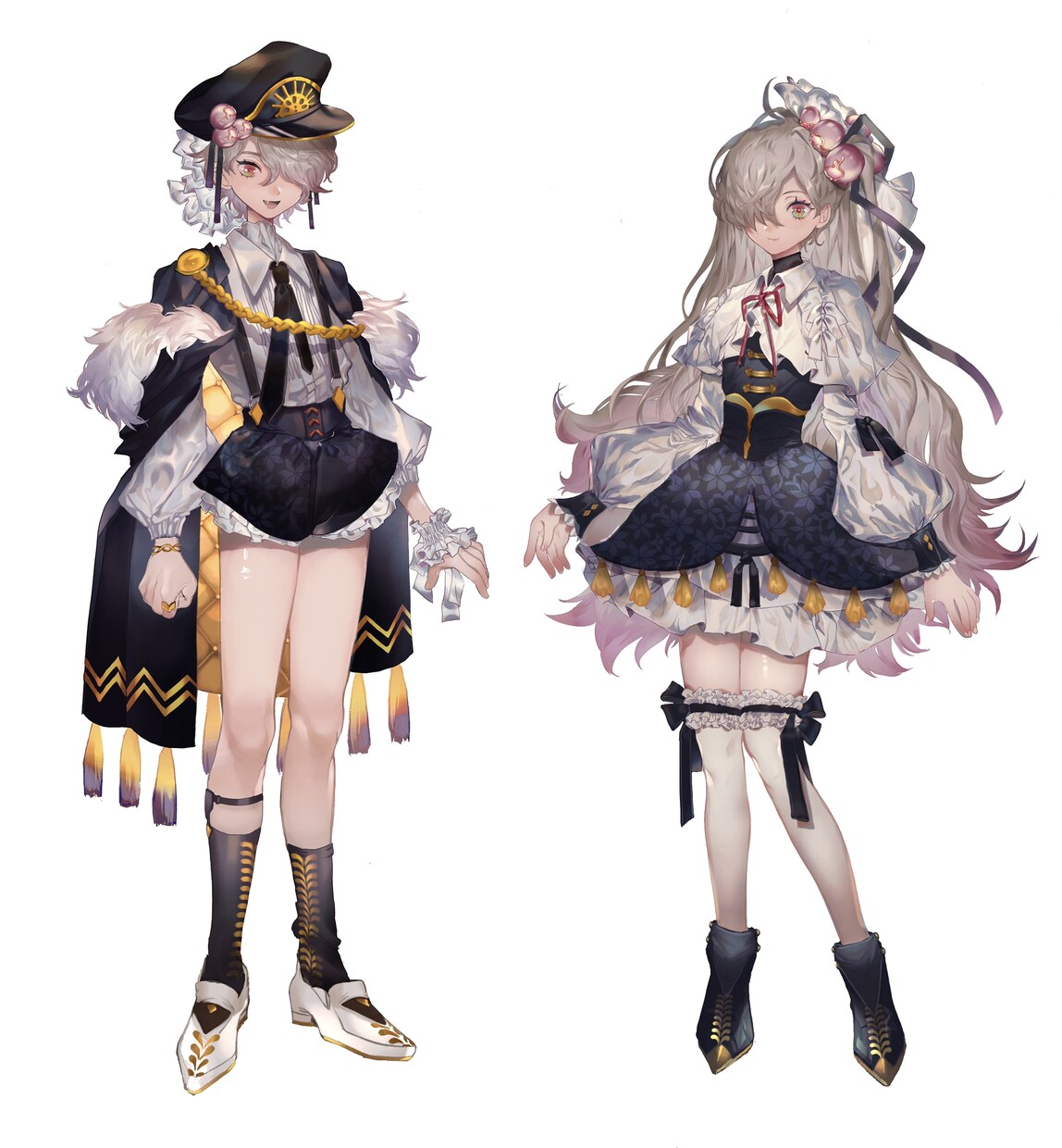 丁寧な全身立ち絵イラストを描きます TRPGや新規立ち絵等のイラストをお任せください♪ イメージ4