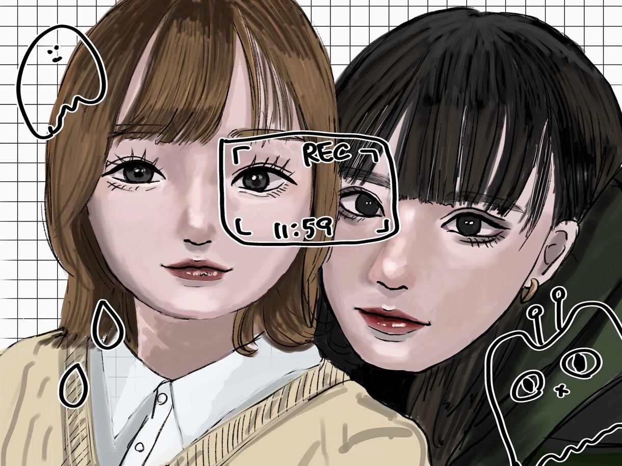 アイコン描きます 似顔絵、SNS用のアイコン描きます イメージ1