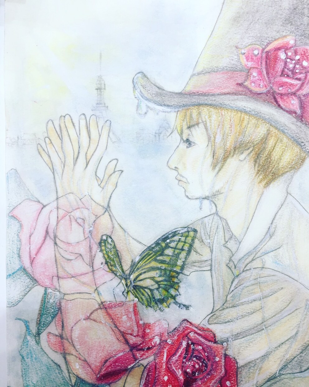 昭和レトロ切り絵風な心のこもった似顔絵描きます 私の似顔絵には愛と心だけは詰まっております！！！！！！！！！ イメージ6