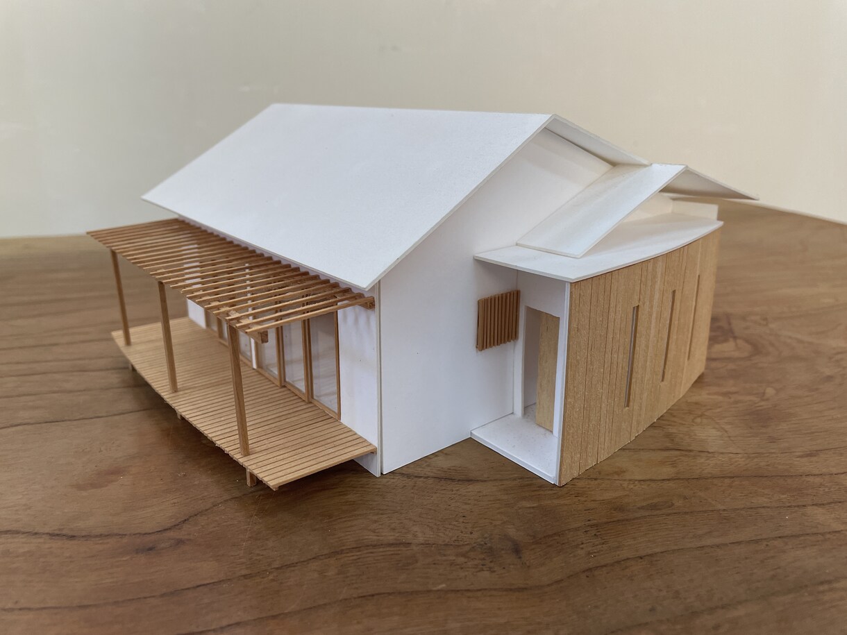 1/50・1/100の建築白模型を制作します 一級建築士が精度良く模型を制作します！ イメージ1