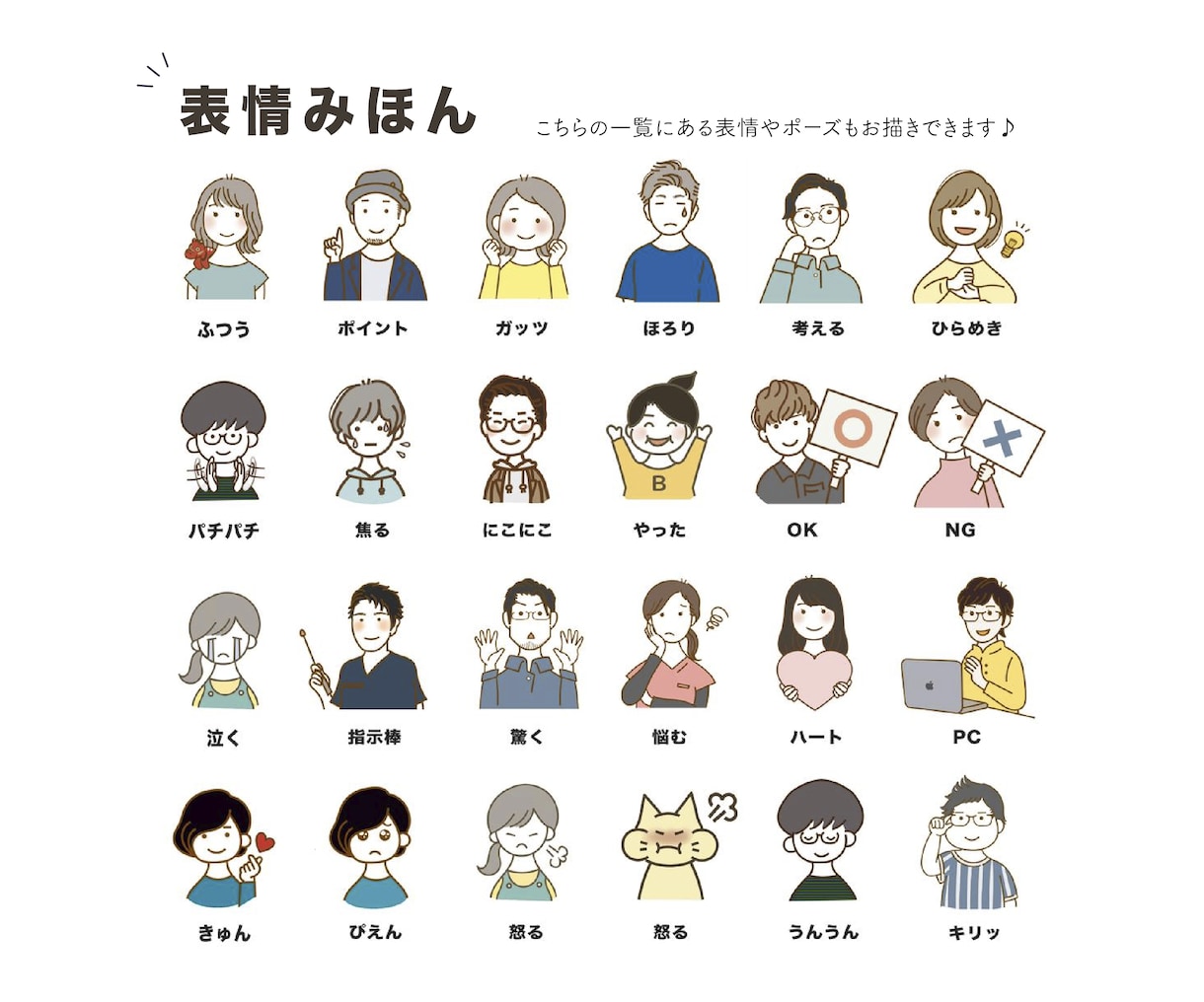 ぱっ！と目につきやすいシンプルアイコンを描きます ブログやSNSに。ほどよくデフォルメしたイラストが好評です。 イメージ2
