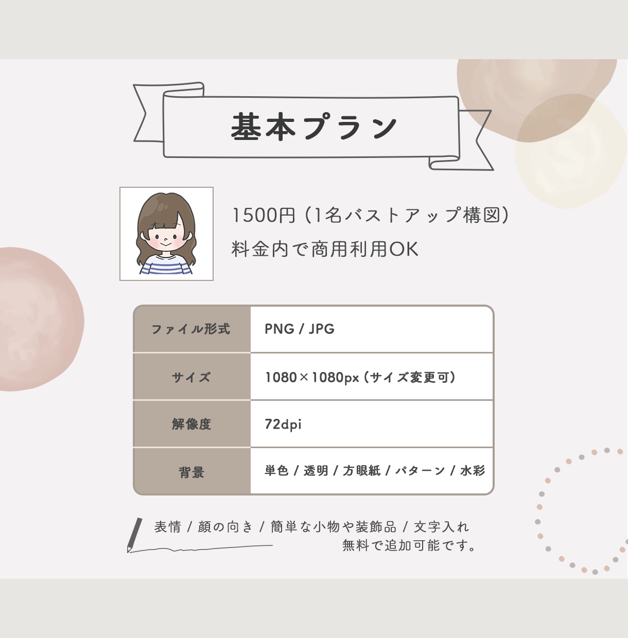 商用可◎ほっこりかわいいアイコン作成します 一覧から選んで注文できる！ココナラ初心者さんにおすすめです イメージ3