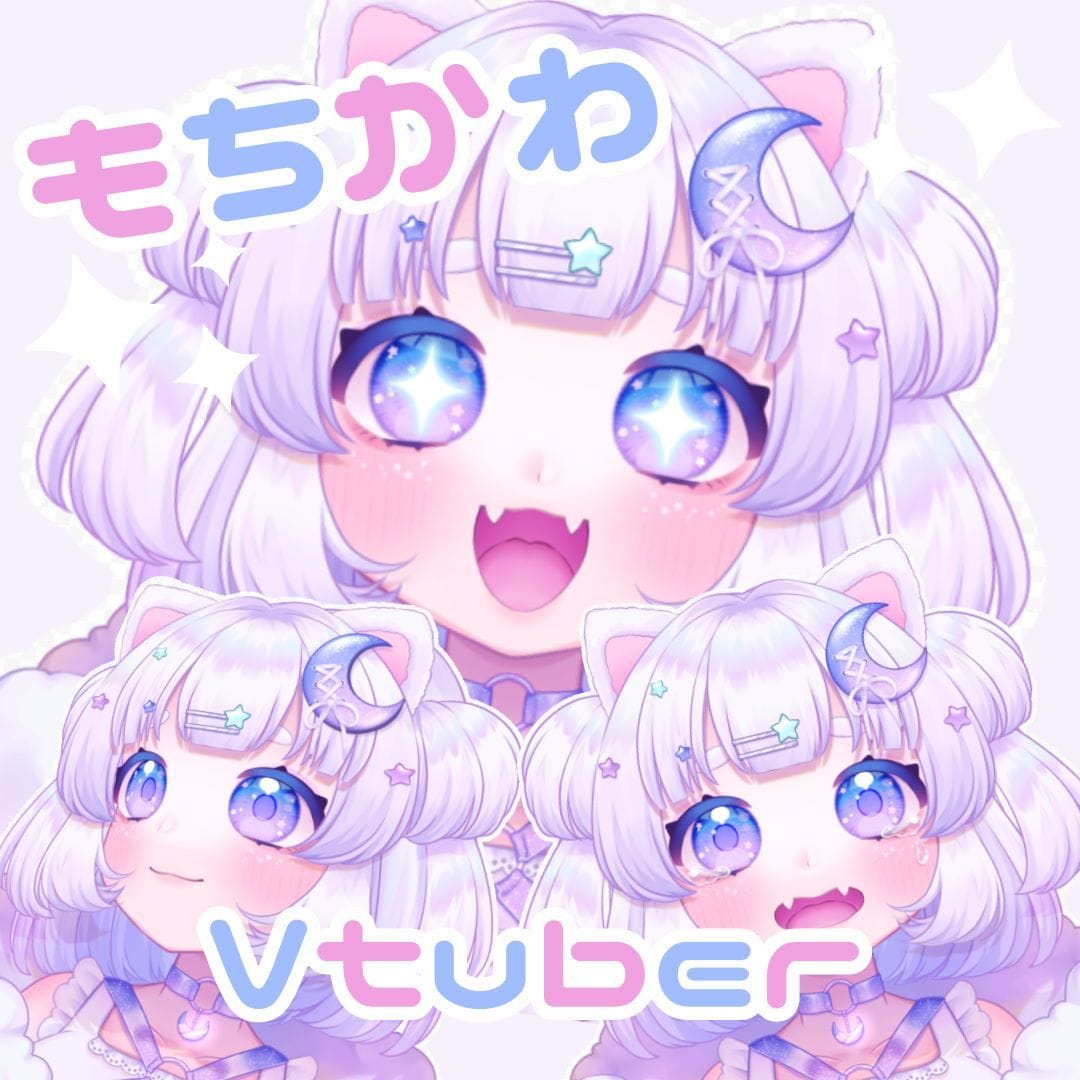 もちかわVtuber作成します お試しシンプルプラン～高可動域まで！ イメージ1