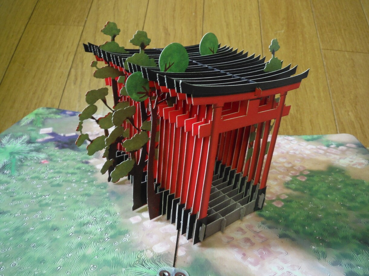 引出物　記念品　ノベルティ　飛び出す絵本作ります 竣工　祝い　記念品　お土産　ポップアップ　粗品　卒業　結婚 イメージ8