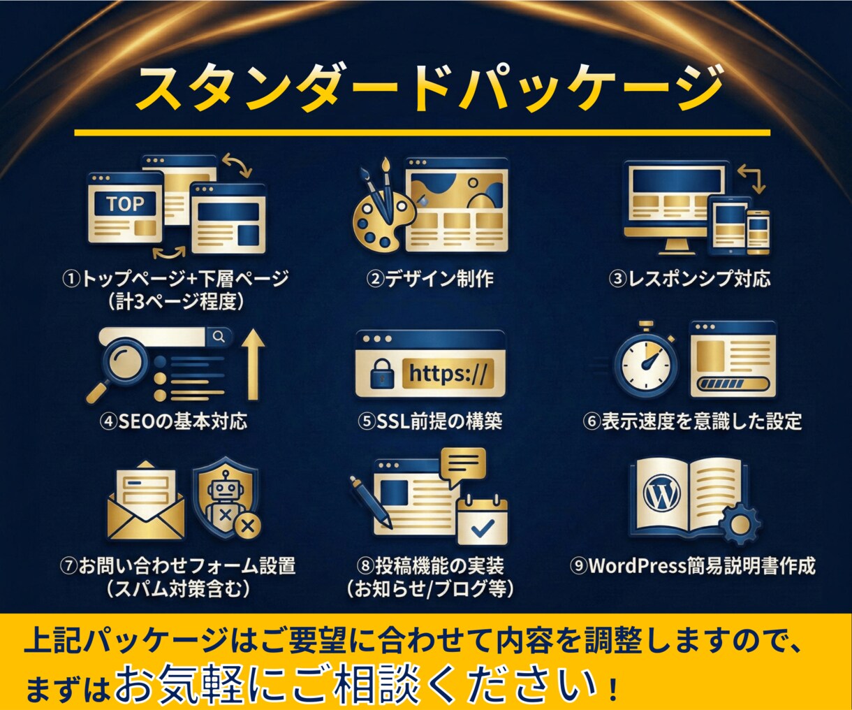 新規の方は今だけ2万円割引｜本気の方、募集します 丸投げOK！デザイン初稿お受け入れ前までキャンセル可 イメージ5